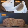 SJN882-1 Women's 2024 Spring Trendy Thick-Soled Breathable Casual White Shoes