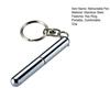 Retractable Pen Key Ring Portable Comfortable Grip Heavy Duty Stainless Steel Strong Mini Telescoping
