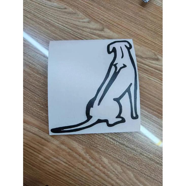 Rhodesian Ridgeback design car window bumper motorcycle helmet home decoration vinyl decal