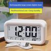 "Children's Smart Luminous Alarm Clock - Student Model with Three Alarm Settings and Rechargeable Battery"