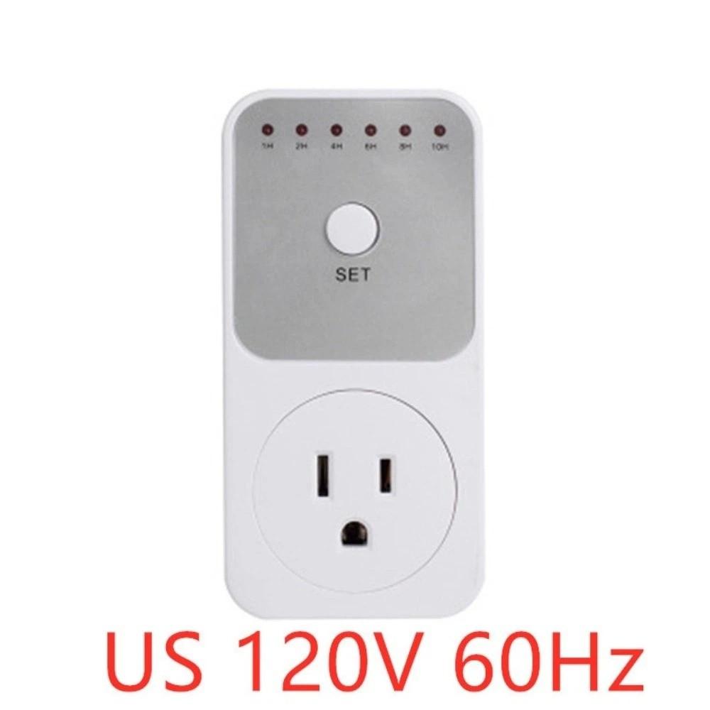 Розетка 10-часовой таймер-выключатель Переключатель установки времени обратного отсчета Таймер Электронный ваттметр Бытовой