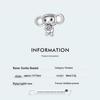 Yinziyun Playful Monkey Sterling Silver Charm Bracelet/Necklace Pendant