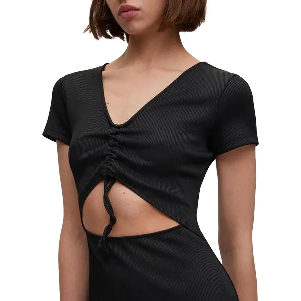 Hugo Womens/Ladies Nalexi Cut Out Dress