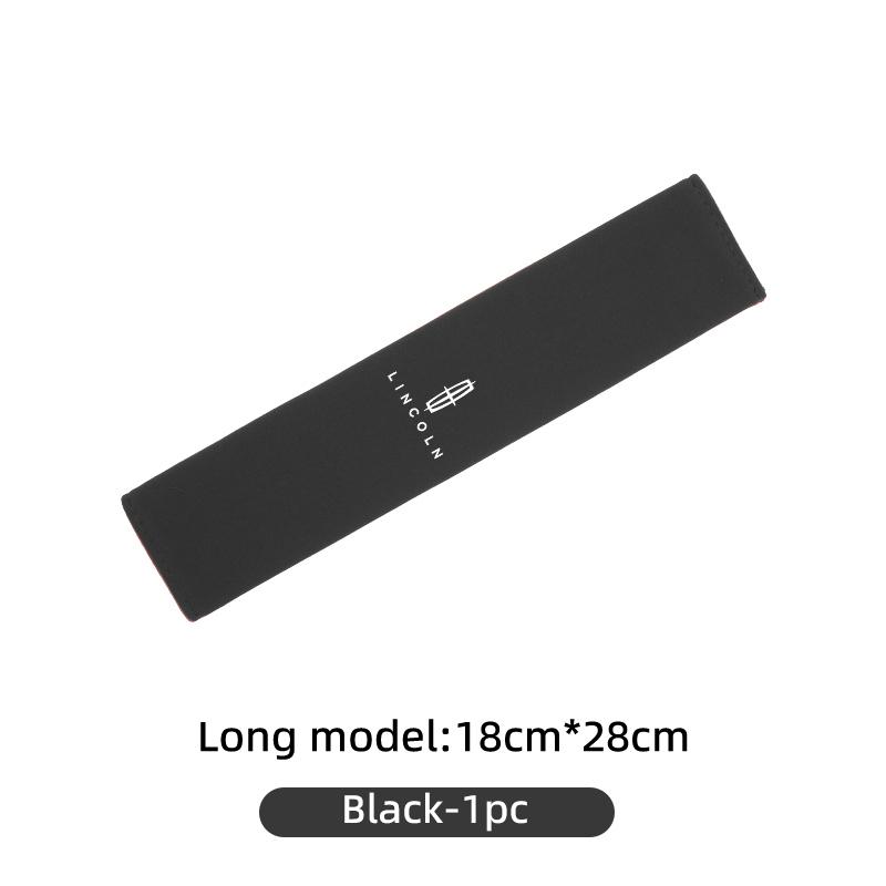 Car Seat Belt Cover Suede Protector Pad Shoulder Strap Cover For Lincoln Aviator Navigator Continental Nautilus Flyer Corsairertrr6