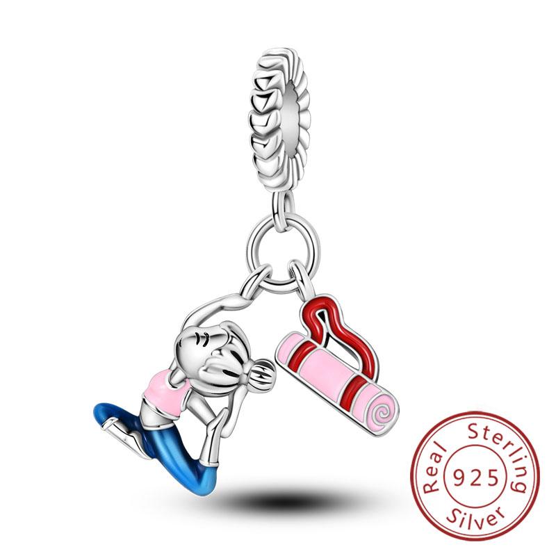 Подходят оригинальные медные шармы-бусины, бант, флакон духов, розовые шармы для женщин, изящные украшения DIY, подарки на день рождения