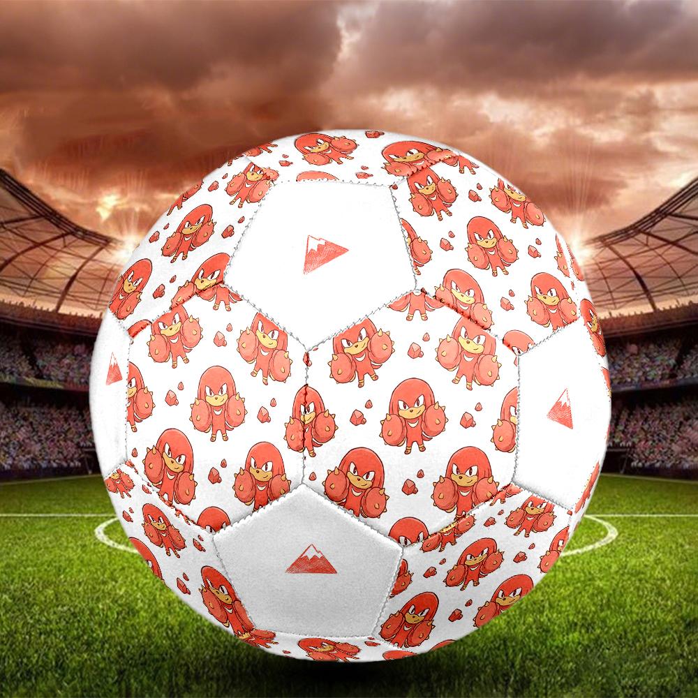 1pc Sonic the Hedgehog Football Soccer Ball Size 5 Indoor Soccer Ball Fashion Colorful Backyard Game -Great For Sports Fans Gift HE47