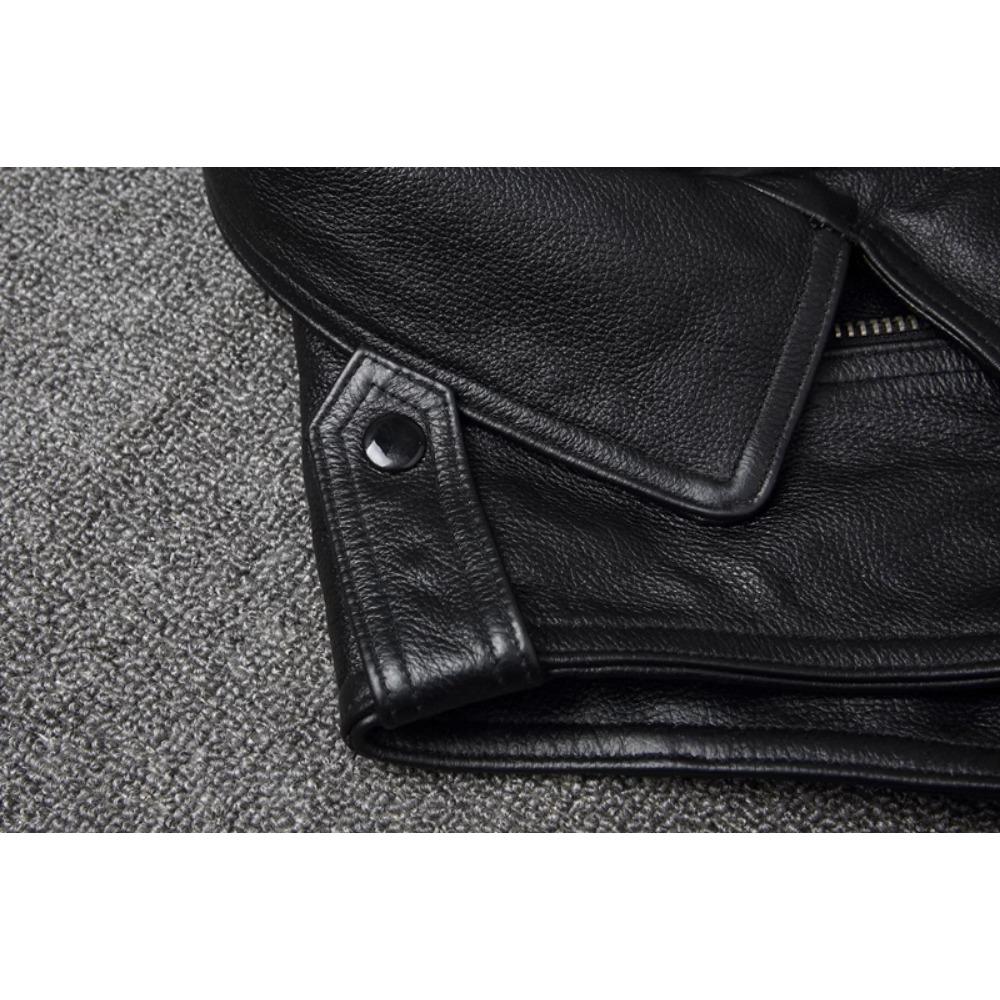 Китайский размер, натуральный жилет из коровьей кожи, поясной жилет для мотоциклистов, мужской байкерский жилет, приталенный крой, куртки из коровьей кожи без рукавов, весна-осень