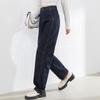 Fanzhen Women's High-Waisted Wide-Leg Straight Jeans