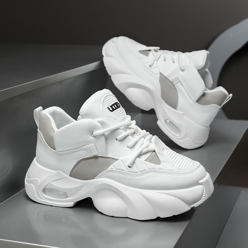 Men New Shoes High Quality Chunky Sneakers for Man Spring Non Slip Elasticity Running Trainers Fashion Versatile Vulcanize Shoes