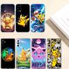 POKEMON Мультяшный чехол для телефона Motorola G14 G15 G24 G30 G31 G32 G34 G41 G42 G51 G52 G50 G60S G60 G62 G72 G71 G73 G84 G85 G200 E32