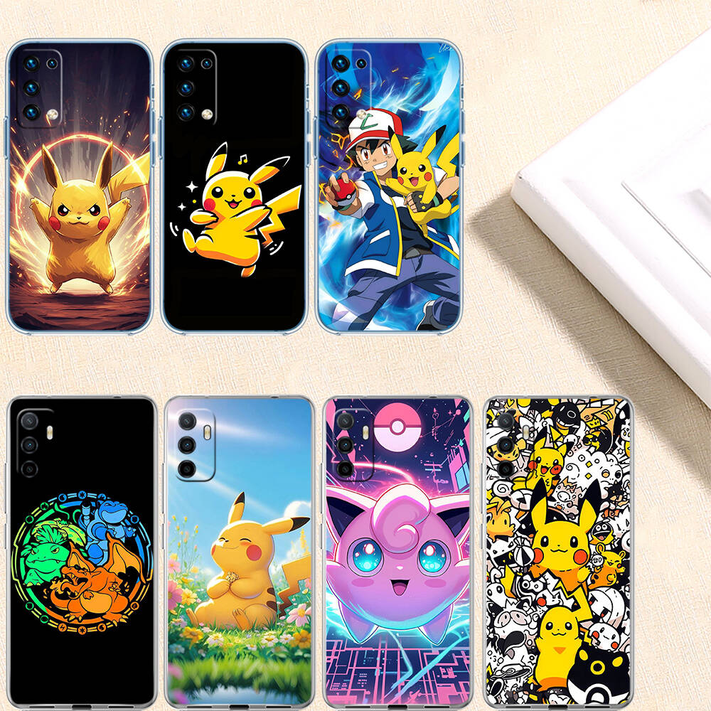 POKEMON Мультяшный чехол для телефона Motorola G14 G15 G24 G30 G31 G32 G34 G41 G42 G51 G52 G50 G60S G60 G62 G72 G71 G73 G84 G85 G200 E32