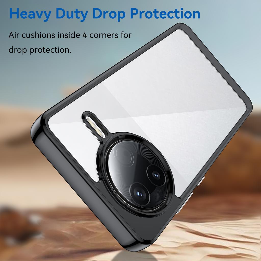 Для Poco F7 Pro Прозрачный чехол Poco F7 Pro Чехлы Обложка Coque Жесткий Полупрозрачный Мягкий ТПУ Каркас Защитный чехол для телефона Poco F7 Pro