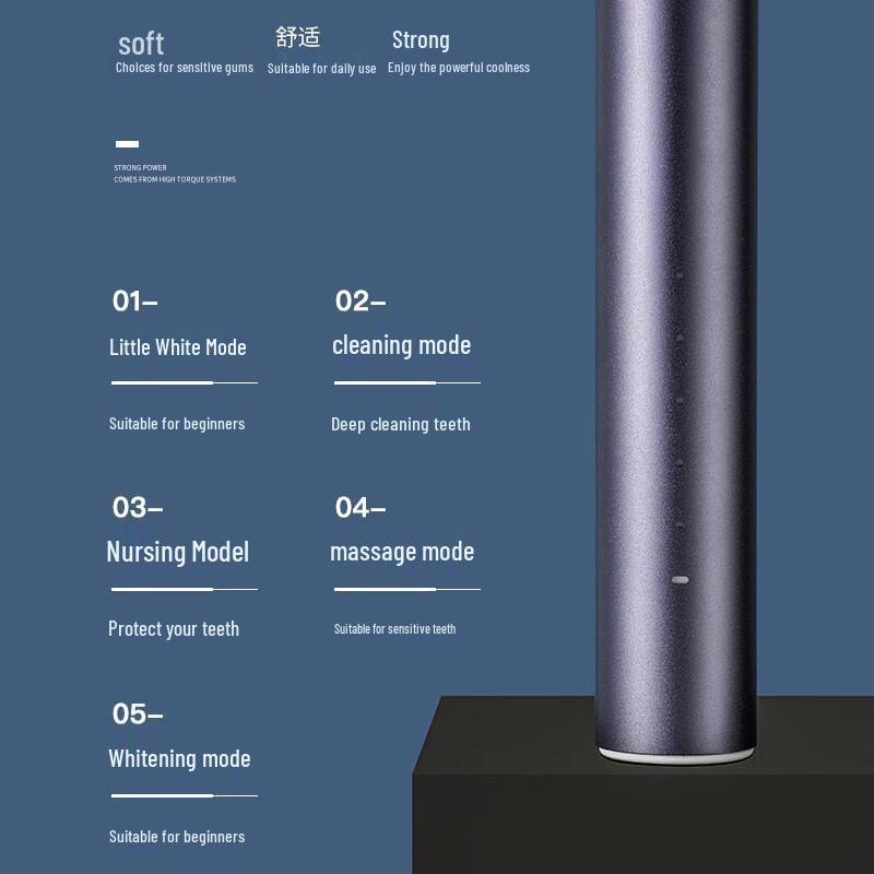 KOOKZZ YS20-2 Couples Electric Toothbrush Set CN plug (adapter included)