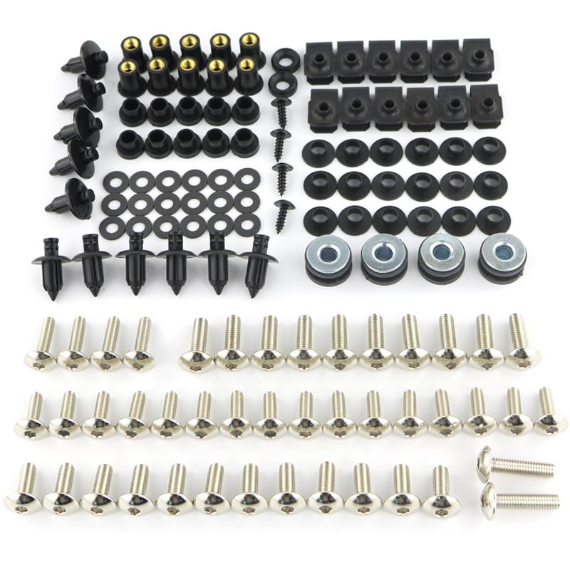 Fit For Suzuki GSXR 1000 GSX-R1000 2001-2018 GSX-S1000F 2015-2018 Complete Full Fairing Bolts Kit Bodywork Covering Bolts