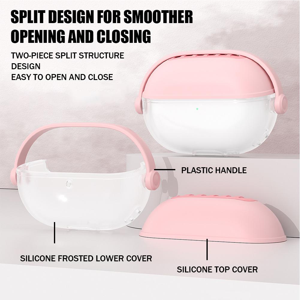 Для Huawei Freebudspro4/pro3 универсальный силиконовый чехол для беспроводных наушников, защитный чехол от падения с брелком Hoo