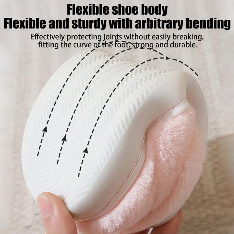 Тапочки с милым котом, пушистые пушистые женские домашние тапочки на платформе, мужские зимние плюшевые шлепанцы, домашние нечеткие тапочки, милая хлопковая обувь