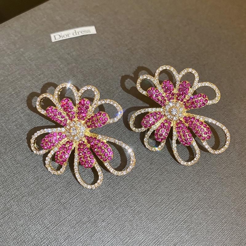 Винтажные серьги-капли с жемчугом и бриллиантовой инкрустацией - Ретро-стиль, Легкая роскошь, Высококачественный дизайн