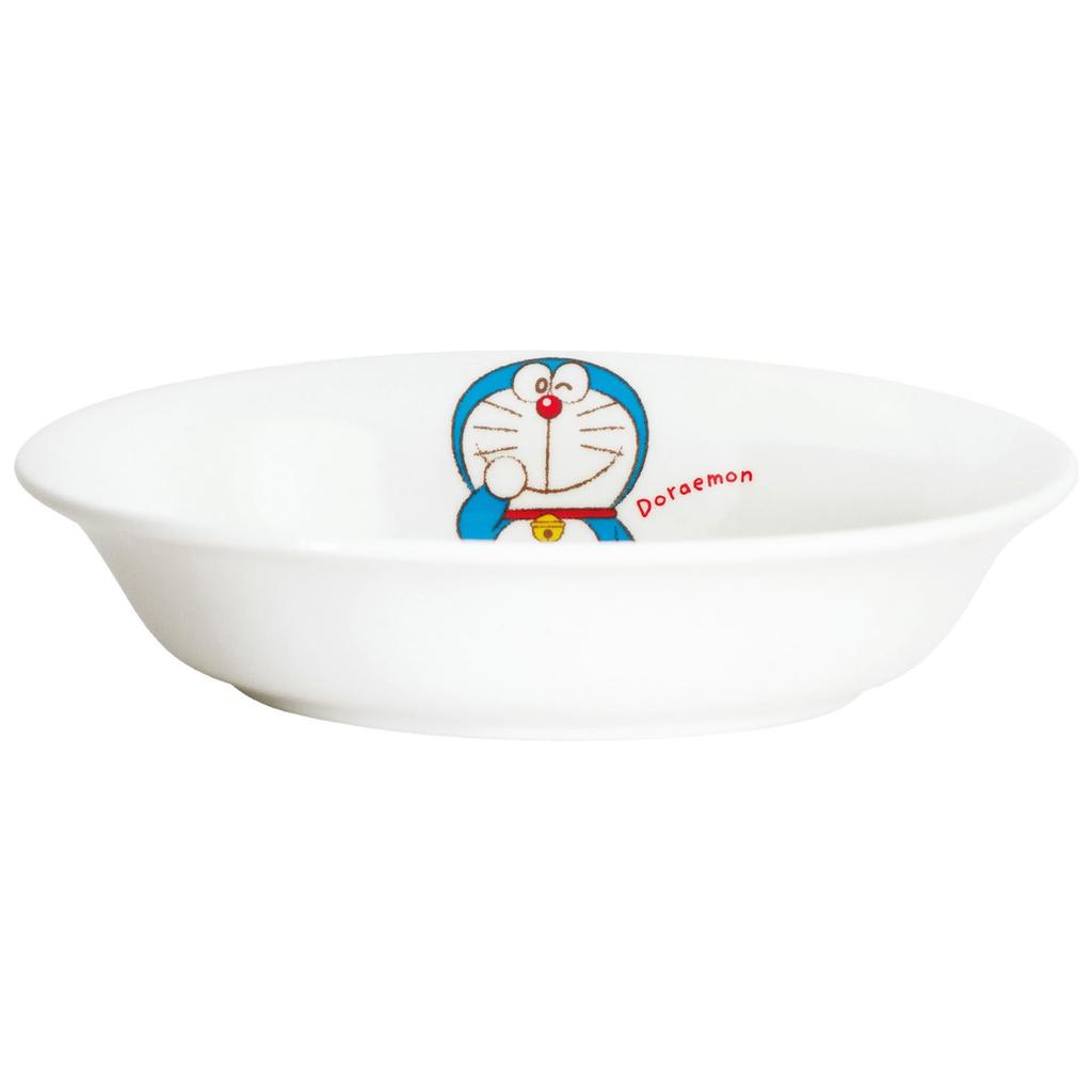 Curry 18 x Microwave and Dishwasher Character Made in Product Number 071134 "Doraemon" Plate, 13cm, Safe, Tableware, Children's Tableware, Goods,