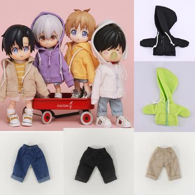 Одежда для кукол OB11 Толстовки Штаны Для кукол Molly P9 1/12 BJD