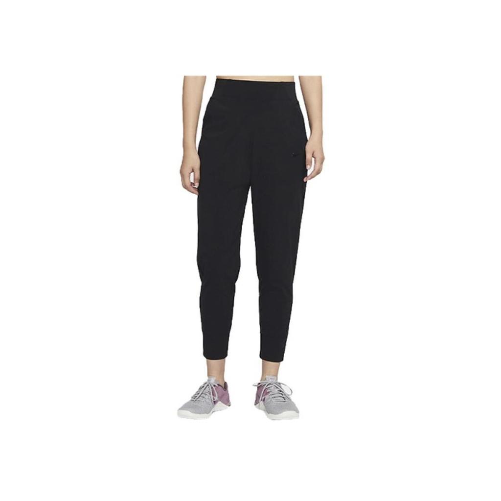 Nike Bliss Running Training Slim Fit спортивные брюки женские брюки черные CU5850-010