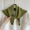 Winter Wool Triangular Scarf Fashion Headscarf Shawl New Warm Knitted Scarf