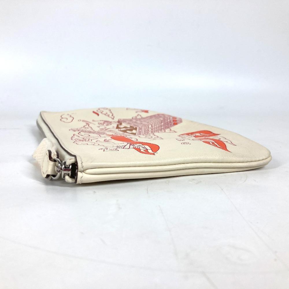 HERMES Carre pocket long Accessory case Flat pouch Bag Clutch bag Pouch