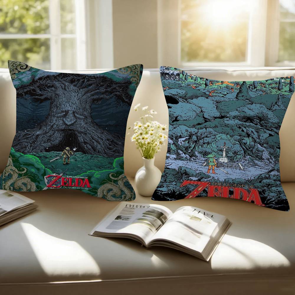 Legend Video Game Zeldas Link Pillow Gifts Home Office Furnishings Bedroom Sofa Car Cushion Cover Case 45x45cm