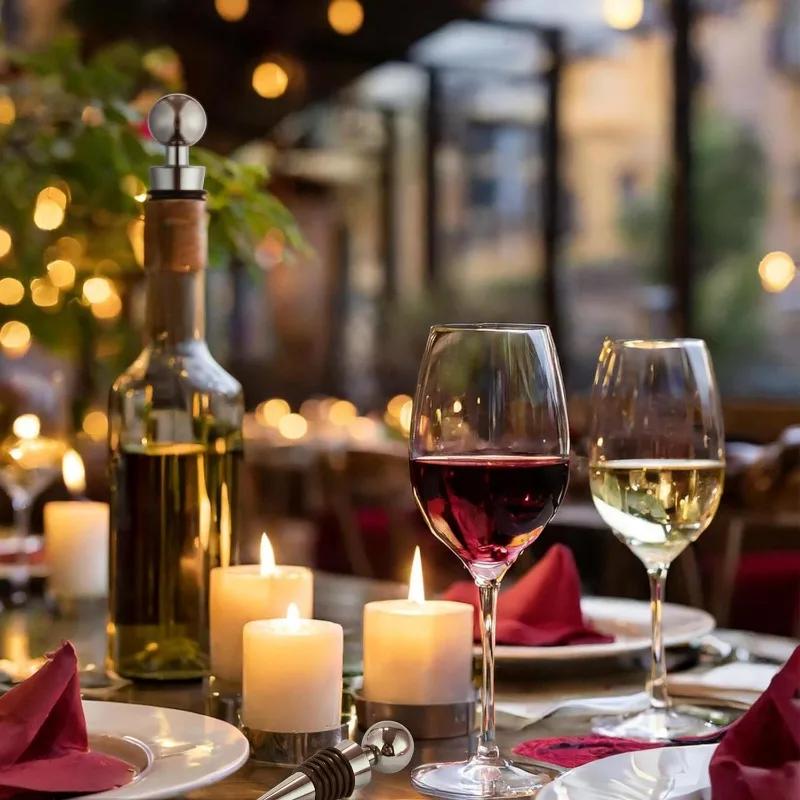 Пробка для бутылки Пробка для винной бутылки Многоразовые винные пробки Сохраняют вино свежим Пробка для вина для кемпинга Вечеринка Свадьба Бар Инструменты