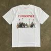 Унисекс хлопковая футболка с коротким рукавом и круглым вырезом Turnstile Спасибо, что позволили мне