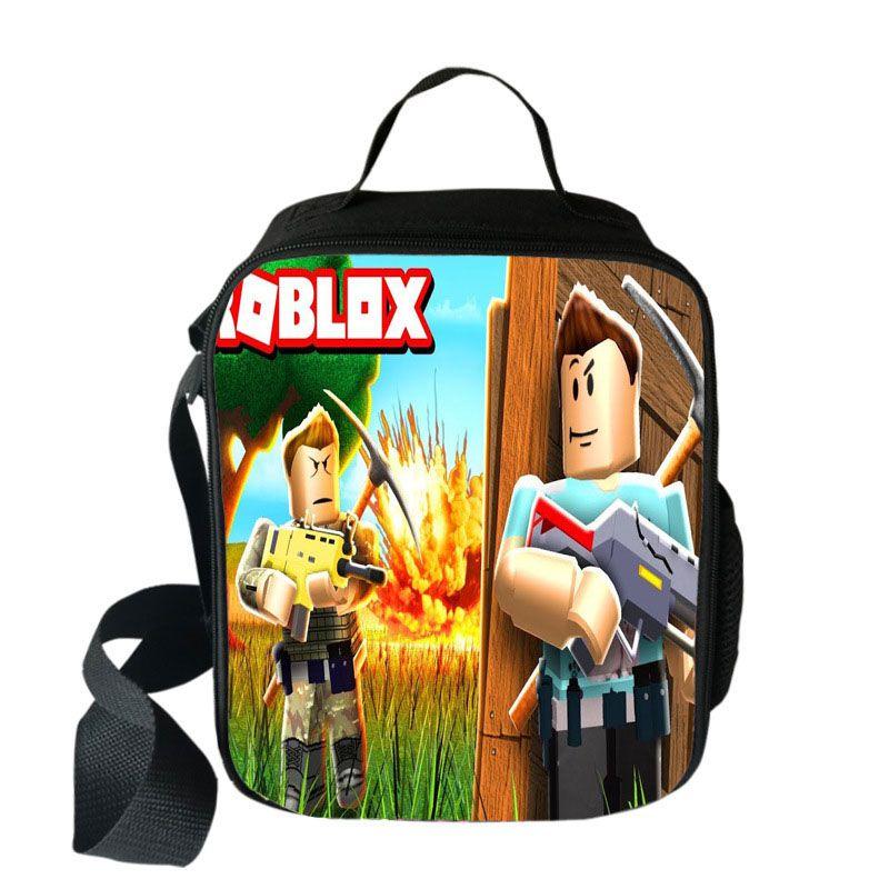 Милая и прочная термосумка Roblox для школы и пикников