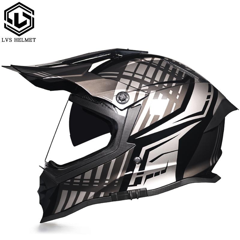Мотоциклетный шлем ATV Мотоцикл для бездорожья Даунхилл Кросс Capacete Da Motocicleta Cascos Мотокросс Внедорожный шлем с линзой