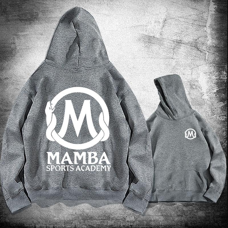 Kobe Mamba hooded sweater autumn and winter youth student trendy brand loose shoulder hoodie jacket
