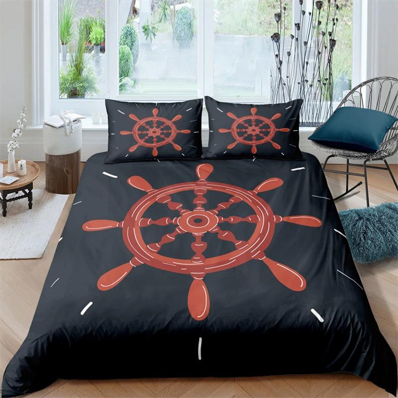 3D Print  Anchor Duvet Cover Set 2/3 Pcs Pillowcase Bedding Set Full Queen King Size