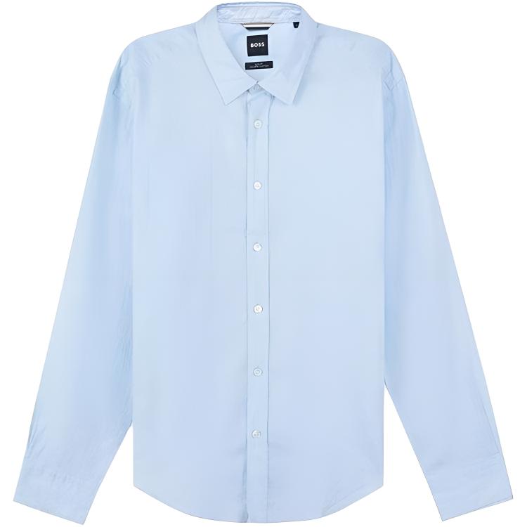 Hugo Boss Рубашка Мужская Голубая 50473631-453