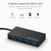 High Speed USB 3.0 Hub 4 Ports HUB Adapter Data Cable Splitter Expander Support Multi Systems Plug and Play Multi USB Adapter