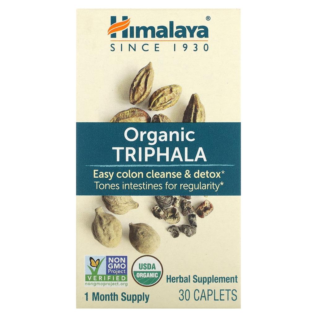 Himalaya Organic Triphala, 30 Tablets