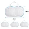 New 3Pcs Bra Washing Bags With Handle and Zipper For Washing Machine Delicate