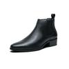 Fashion British Style Men's Brand New Men's Retro  Breathable Short Boots High-quality Men's Comfortable High Top Block Chelsea Boots