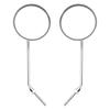 Pair Rear View Mirrors Set 8mm Fits HONDA C50 C65 C70 C90 CM91 CM90 CB100 CB125S CL100