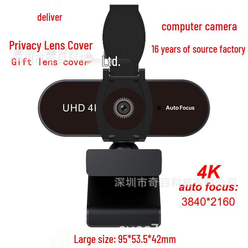 In-Stock 1080P HD Webcam with Microphone and Privacy Cover for Online Classes