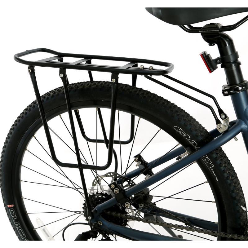 Scratch Resistant Split Rear Seat Shelf Hanger Disc Compatible Mountain Bike Rear Storage Rack for Travel