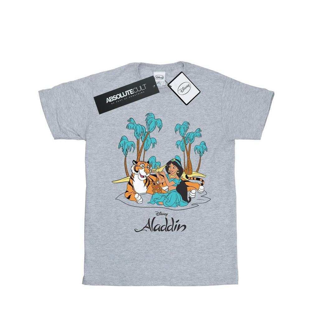 Disney Boys Aladdin Jasmine Abu Rajah Beach T-Shirt