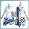 Faruzan Cosplay   Costume Heat Resistant Wig with Separate Ponytail Faruzan Full Set Cosplay Costume Uniform