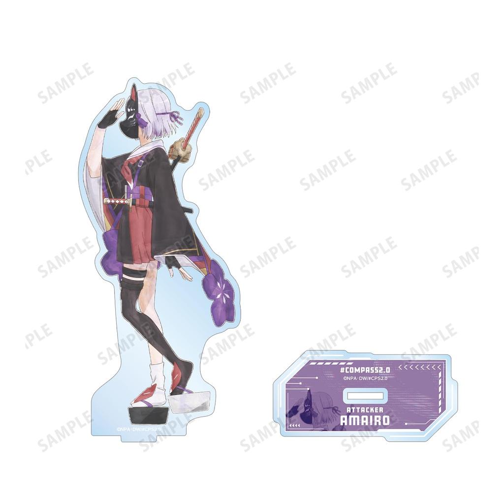 Compass Combat Providence Analysis System Original Illustration Kitsunegasaki Amairo Ayumi Big Acrylic Stand 2.0 ver.