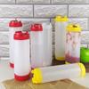 Big Capacity Squeeze Bottles 16oz 20oz 24oz Tomato Catchup Dispenser Sauce Bottles Picnic Cooker