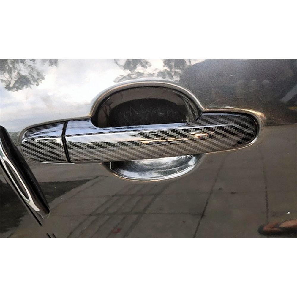 Для Scion xA xB tC xD Напечатанная карбоновая наружная дверная ручка, молдинг, рамка, рамка