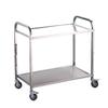 Yingbai Commercial Stainless Steel 2-Tier Serving Cart