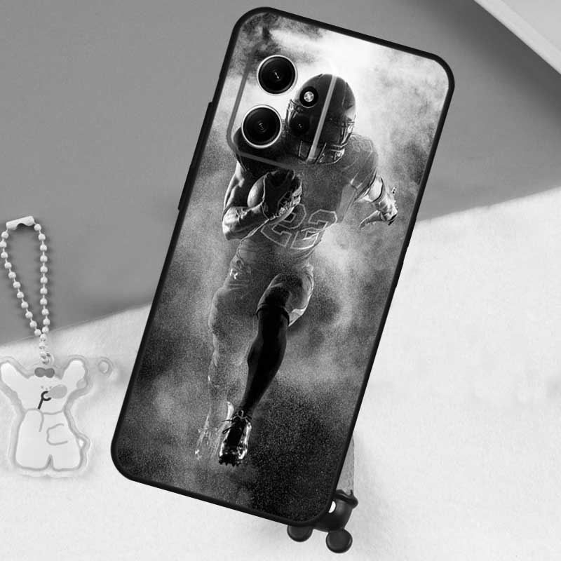 Спортивный чехол для американского футбола для Xiaomi Redmi Note 11 10 9 8 12 Pro 10S 11S 12S Чехол для Redmi 12 9C 10C 12C 13C