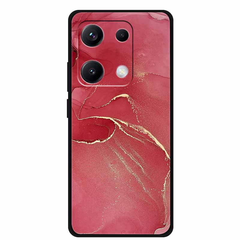 Чехол для Redmi Note 14S 4G 6.67" Мраморный Мягкий ТПУ Силиконовый Ударопрочный Задний Чехол для Xiaomi Redmi Note 14S Чехол Защитный Корпус