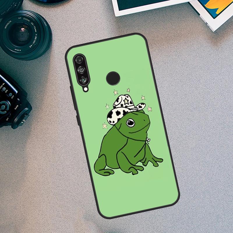Мятно-зеленый Лягушка Гриб Для Huawei Nova 5T 9 10 SE 3i 7i 8i 11i 12i Y60 Y61 Y70 Y72 Y73 Y90 Y91 P30 P40 Lite Чехол